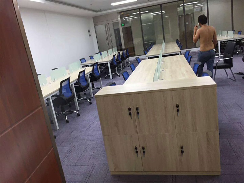 深圳办公家具安装现场